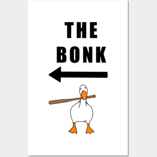 THE BONK funny matching t-shirts Posters and Art